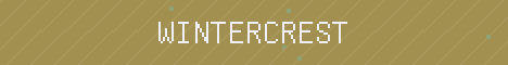WinterCrestMC Minecraft server banner