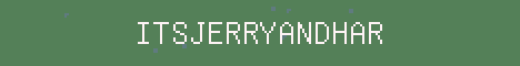 ItsJerryAndHarry Minecraft server banner