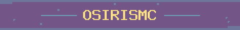 OsirisMC Minecraft server banner