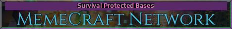 MemeCraft Network Minecraft server banner