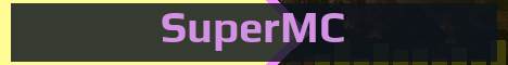 SuperMC Minecraft server banner