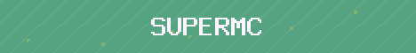 SuperMC Minecraft server banner