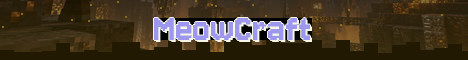 MeowCraft Minecraft server banner