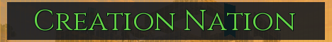 Creation Nation Minecraft server banner