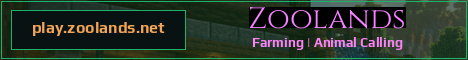 Zoolands Minecraft server banner