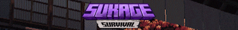 Sukage Minecraft server banner