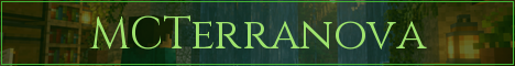 MCTerranova Minecraft server banner
