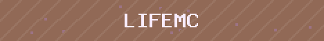 LifeMC Minecraft server banner