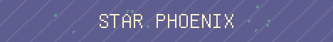 Star Phoenix MC Minecraft server banner