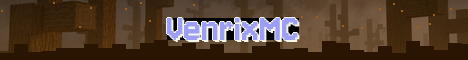 VenrixMC Minecraft server banner