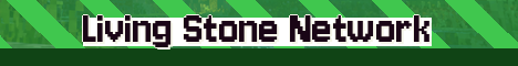 Living Stone Network Minecraft server banner