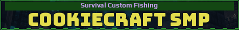 CookieCraft SMP Minecraft server banner