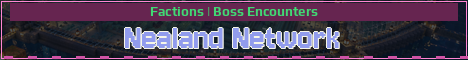 Nealand Network Minecraft server banner