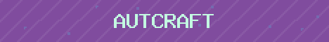 Autcraft Minecraft server banner