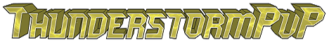 Thunderstorm PvP Minecraft server banner