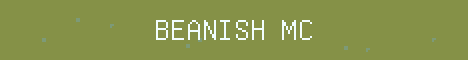 BeanIsh MC Minecraft server banner
