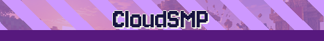CloudSMP Minecraft server banner