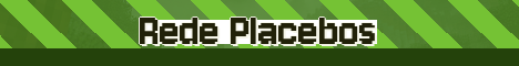Rede Placebos Minecraft server banner