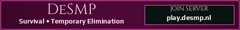 DeSMP Minecraft server banner
