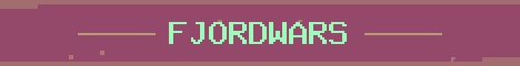 FjordWars Minecraft server banner