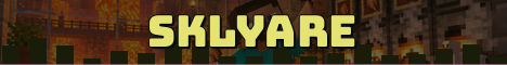 SKLYARE Minecraft server banner