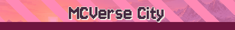 MCVerse City Minecraft server banner