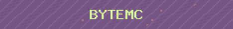 ByteMC Minecraft server banner