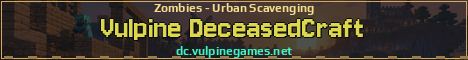 Vulpine DeceasedCraft Minecraft server banner