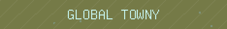Global Towny Minecraft server banner