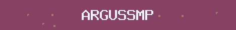 ArgusSMP Minecraft server banner