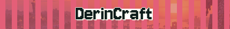 DerinCraft Minecraft server banner