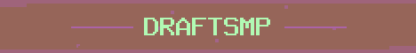 DraftSMP Minecraft server banner