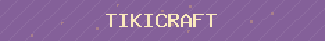 TikiCraft Minecraft server banner