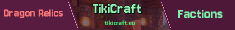 TikiCraft Minecraft server banner