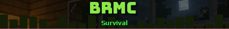 BRMC Minecraft server banner