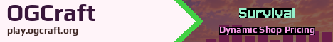 OGCraft Minecraft server banner