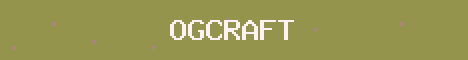 OGCraft Minecraft server banner