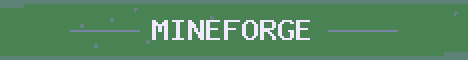MineForge Minecraft server banner