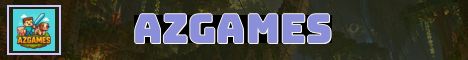 AZGames Minecraft server banner