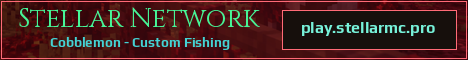 Stellar Network Minecraft server banner