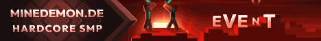 MineDemon Minecraft server banner