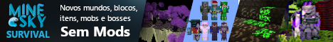 MineSky Network Minecraft server banner