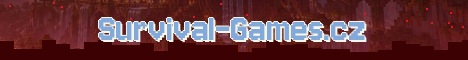 Survival-Games.cz Minecraft server banner