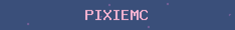 PixieMC Minecraft server banner
