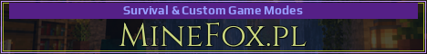 MineFox.pl Minecraft server banner