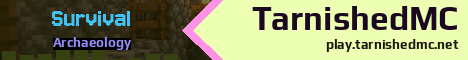TarnishedMC Minecraft server banner