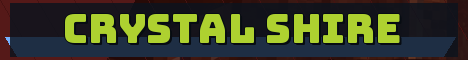 Crystal Shire Minecraft server banner