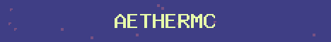 AetherMC Minecraft server banner