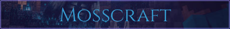 Mosscraft Minecraft server banner