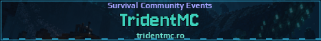 TridentMC Minecraft server banner